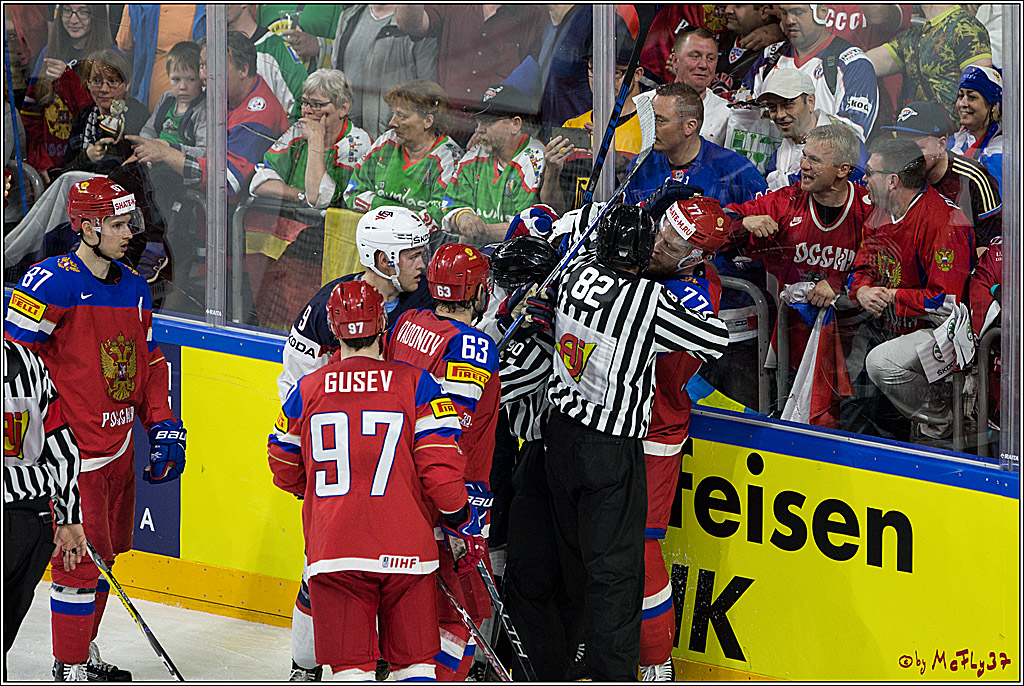 IIHF WM 2017, Russland - USA, 16.05.2017